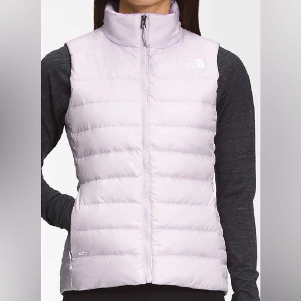 NWT Never Worn White North Face Puffy Vest